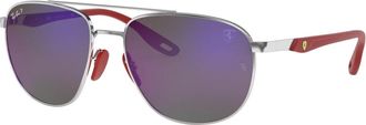 Ray-Ban Rb3659M Zonnebril - Heren - Accessoires - Grijs - Maat: 57 MM