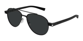 Saint Laurent SL 843 001 Mens Sunglasses Black Size 54 - Free RX Lenses - Free RX Lenses