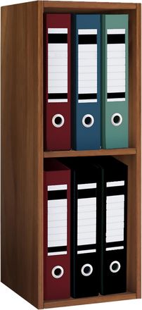 ebuy24 Estante De Madera Vcm De Pie Gabinete De Archivo De Ahorro De Espacio Dimensiones Aprox. Al. 72 X An. 34 X P. 30 Cm Estante Elegante De Pie Estante De
