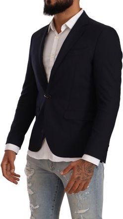 Domenico Tagliente Single Breasted One Button Suit Mens Jacket
