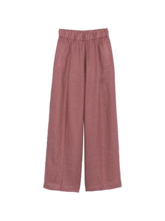 Semicouture Jhonny Linen Trousers