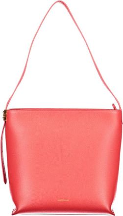 Coccinelle U4K C-Me Lock Bag - Dames - Schoudertassen - Rood - ONE Size - Tassen