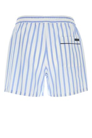 Dolce & Gabbana Gp1n7tfr52w S8051 Rigato Exterior: Cotton Silk Pantaloni Trousers