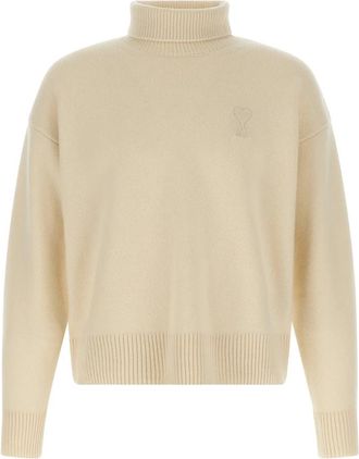 Ami Heren, Truien, Wit, Maat: XL Wol