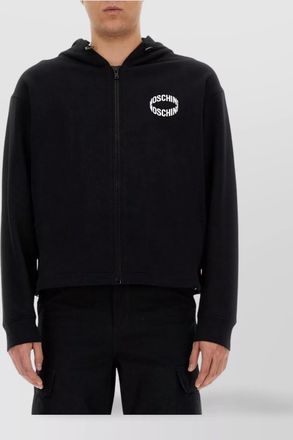 Moschino logo hoodie