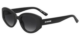Love Moschino MOL105/S 807/9O Womens Sunglasses Black Size 50