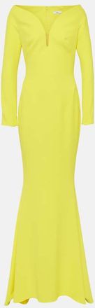 SAFiYAA Wilson crepe gown