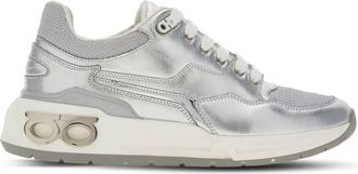 Ferragamo Cosma Low-Top Sneakers, Size 8.5