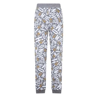 Moschino Slim-fit Trousers - female - Moschino - Sweatpants - Gray - S - Trousers