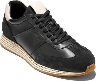 Cole Haan GrandPro LP SkyWeave Sneaker in Black /Ivory /Angora at Nordstrom, Size 11.5