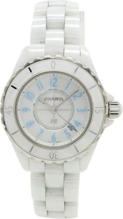 Chanel Pre-owned Polshorloge - Dames - Vintage Horloges - Wit - ONE Size - Vintage