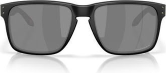 Oakley Prizm 61mm Square Sunglasses in Matte Black at Nordstrom