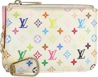 Louis Vuitton Pre-owned Wallets, female, Multicolor, Size: ONE SIZE Pre-owned Canvas Wallet
