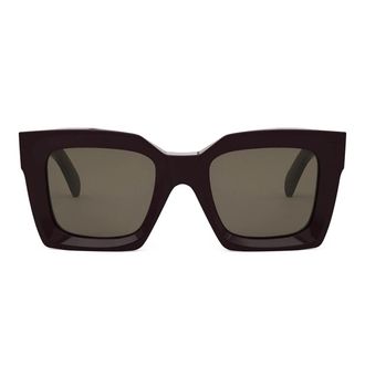 Celine Sunglasses Cl40130 I 69 E Bordeaux/Brown Unisex