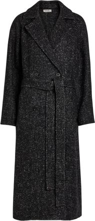 The Row The Row Macaria Belted Wool Trench Coat - Black - 6 (UK10 / S)