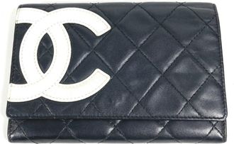 Chanel Leather Wallet (Bi-Fold) (Pre-Owned)
