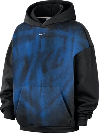 Nike Oklahoma City Thunder Standard Issue Nike Mens NBA Fleece Basketball Hoodie in Black | IQ2561-010