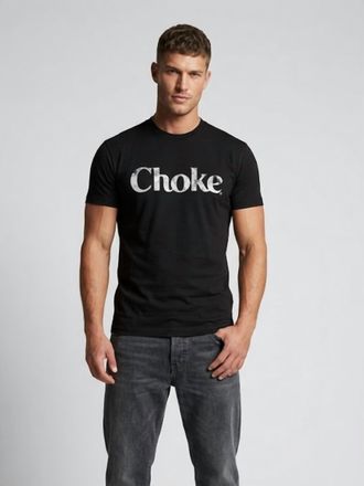 Dsquared2 Mens Choke Graphic Cotton T-Shirt In Black