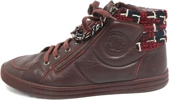 Chanel Sneakers alte trapuntate - Rosso