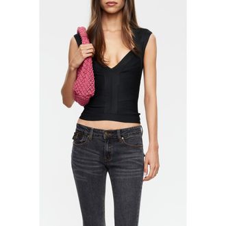 Lioness Princess Tank in Noir at Nordstrom, Size X-Small