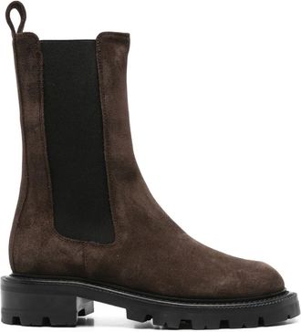PARIS TEXAS Suède Chelsea laarzen - Bruin