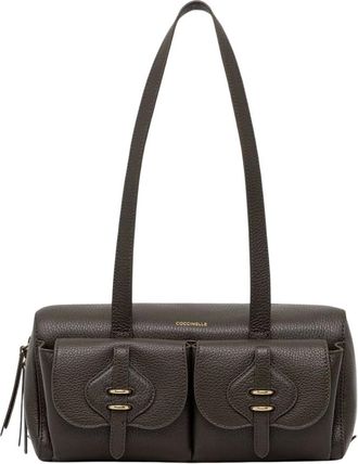 Coccinelle Tassen, Dames, Bruin, ONE Size, Leer, Baguette Tas
