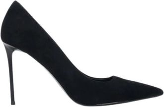Estro & Luminara Premium Classic - Dames - Pumps - Zwart - 39 EU - Leer - Schoenen