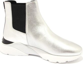 Hogan Silver Active One Chelsea Boot Schoen - Dames - Chelseaboots - Grijs - 36 EU - Schoenen
