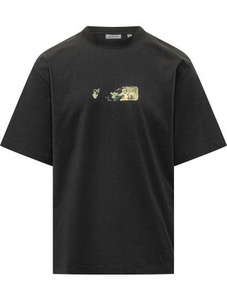 Off-white Black Crew Neck T-Shirt