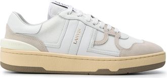 Lanvin White Tennis Low Top Clay Sneakers