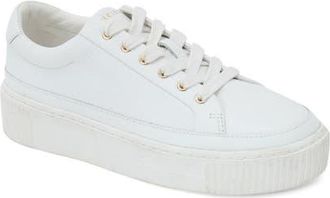 Reiss Leanne Platform Sneaker in White at Nordstrom, Size 39
