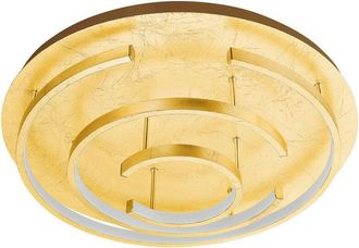 Eglo Eglo - Pozondon Integrated led Semi Flush Light Gold-Coloured
