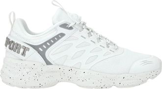 Plein Sport Runner Sneaker Scratch - unisex - Hardloopschoenen - Wit - 46 EU - Leer - Fitness
