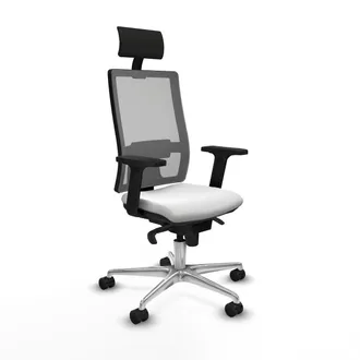 Piqueras y Crespo Piqueras Y Crespo Horna Silla De Oficina Blanca Confort