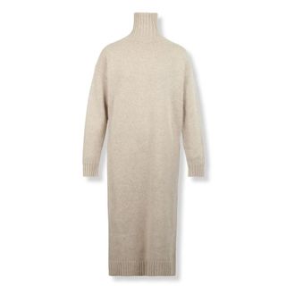 Max Mara Dames, Jurken, Beige, Maat: M Kasjmier