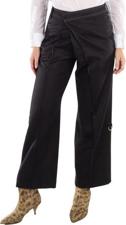 Burberry Ladies Charcoal Grey Zainab Tailored Trouser, Brand Size 4 (US Size 2)