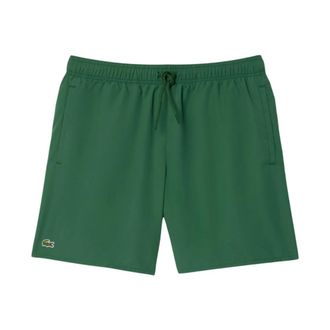 Lacoste Mesh Boxer Sea Shorts - male - Lacoste - Beachwear - Green - S - Swimwear