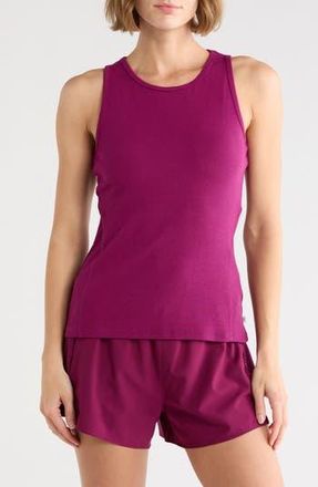 Marika Mellie Ribbed Tank in Magenta at Nordstrom Rack, Size X-Large