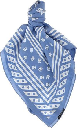 Dolce & Gabbana Dames, Accessoires, Blauw, Maat: ONE Size Zijde