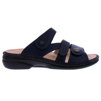 Finn Comfort Ventura-S 82568 Leather Womens Slip On Sandals - Light Ozean - Size:UK 6.5