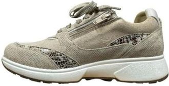 Xsensible Schoenen, Dames, Beige, 38 EU, Leer, Andorra Sneaker