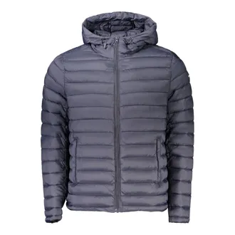 Cavalli Blue Polyamide Mens Mens Jacket