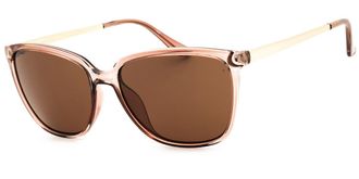 Draper James DJ9030 210 Womens Sunglasses Brown Size 57