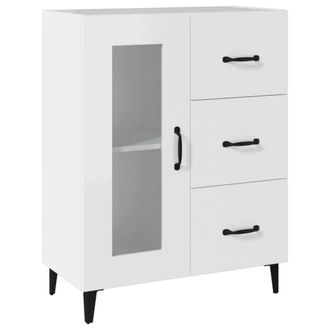 Berkfield Home Sideboard White 69.5x34x90 cm Engineered Wood