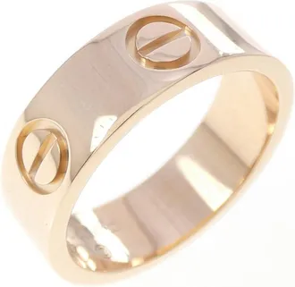 Cartier Pink Gold Pink Gold (18K) Band Ring (Pre-Owned)