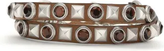 Etro Brown Calf Leather Bos Taurus Regular Womens Belt