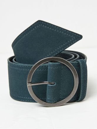 Fat Face FatFace Blue Soft Wide Waist Belt