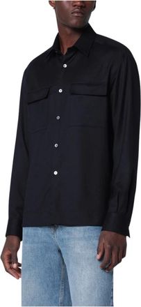 Xacus Shirt - Heren - Casual Overhemden - Blauw - L - Overhemden
