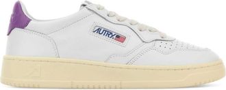 Autry White Leather Sneakers