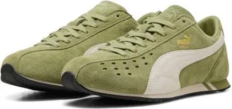 Puma Sprint Suede Sneaker in Calming Green/warm White at Nordstrom, Size 10.5